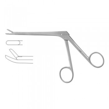 Love-Gruenwald Leminectomy Rongeur Straight Stainless Steel, 13 cm - 5" Bite Size 3 x 10 mm 